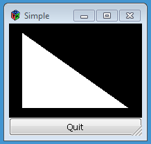 Triangle en OpenGL avec GTKGLArea3 02-triangle