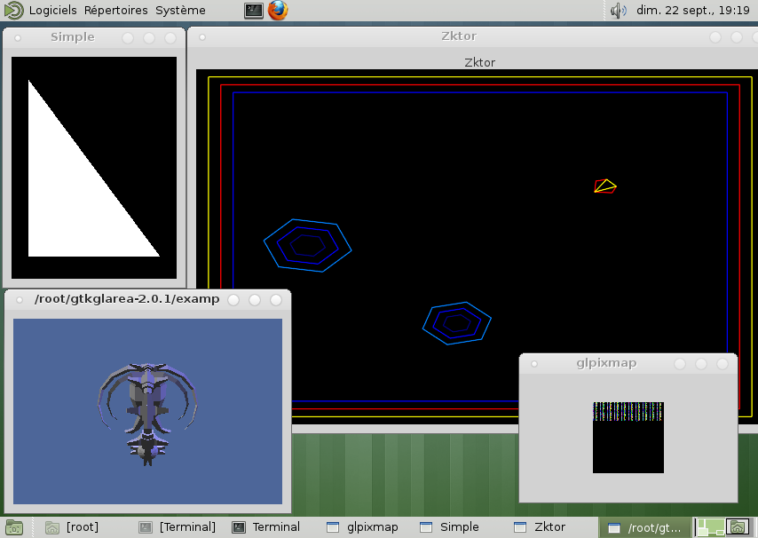 Plusieurs fenêtres GtkGLArea3 sous Linux (bug de polices)' gtkglarea3-linux